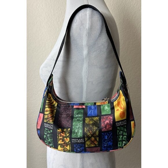 Harajuku Lovers Handbag Music Girls Rock N Roll Shoulder Bag‎ Purse Whistle - Picture 5 of 10